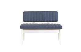 Hanah Home Vina Bank Azul oscuro y Blanco
